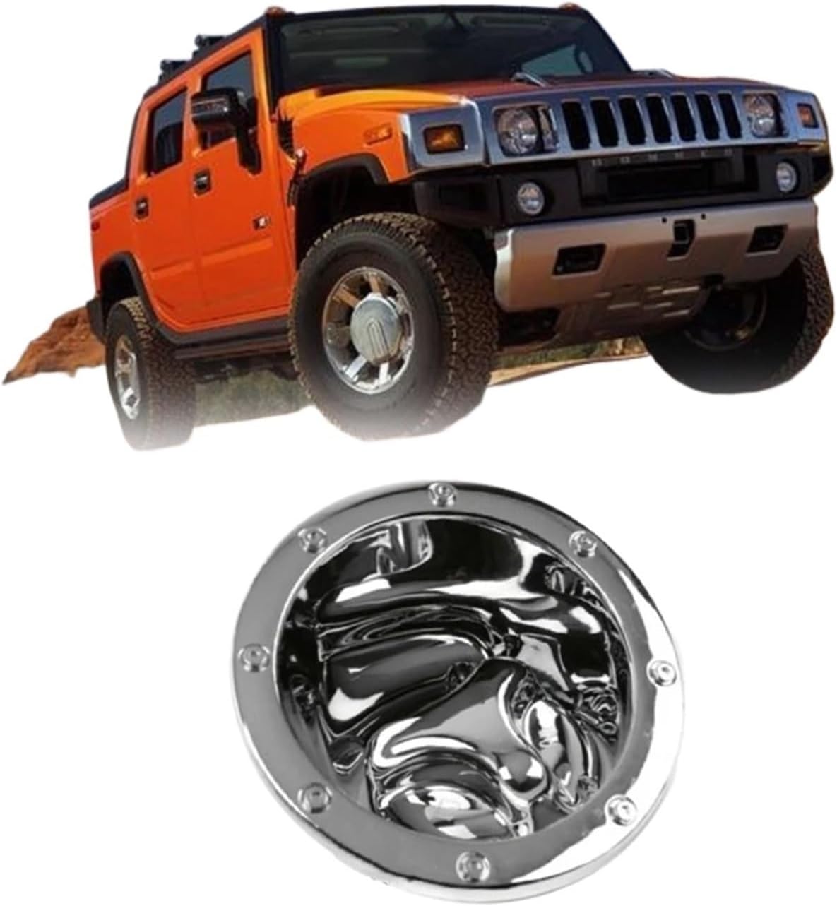 HUMMER H2 燃料キャップ クロームメッキ 開閉式 HUMMER H2 燃料キャップ クロームメッキ 開閉式 Heavy Duty Fuel